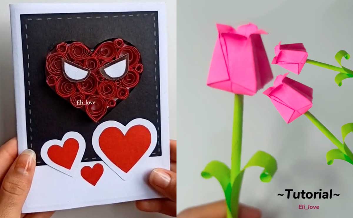 Cartas De Spiderman Y Flores De Papel 5 Ideas De Manualidades Para El