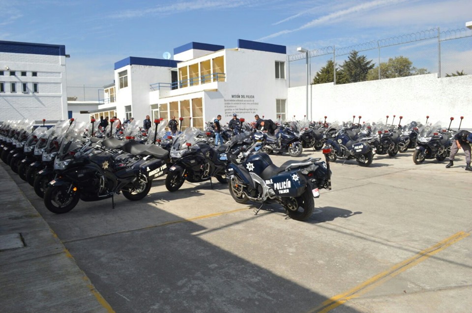 Seguridad Pública de Toluca incorpora al servicio 80 motocicletas