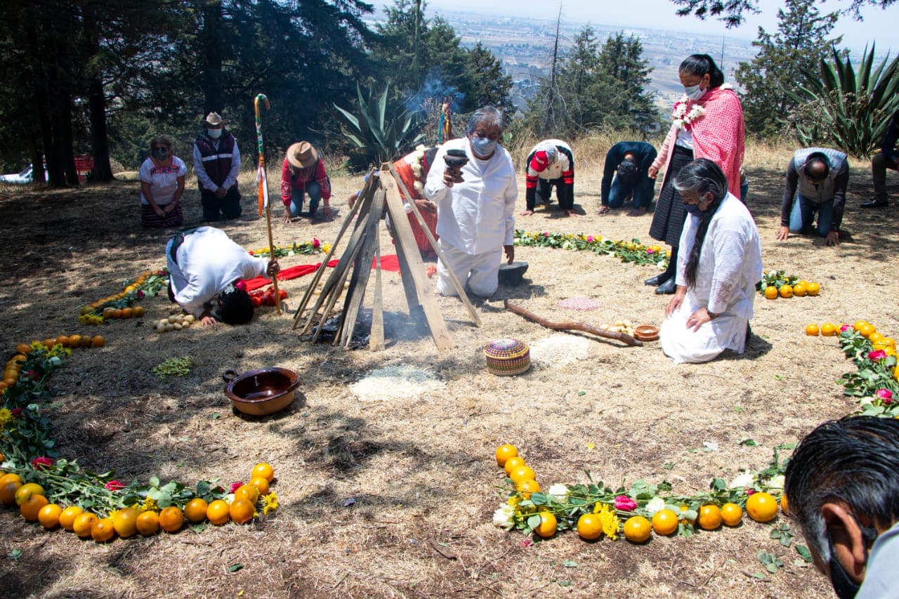 Toluca realizó con éxito la Ceremonia del Fuego Nuevo