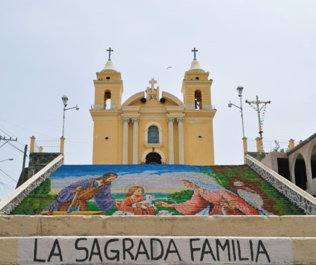 la Capilla abierta del ex Convento de los Franciscanos, ubicada en el corazón de este municipio de Calimaya.