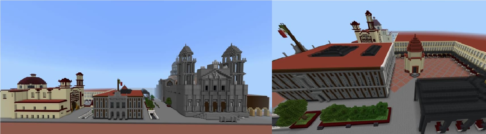 El Centro Histórico de Toluca ya existe en Minecraft gracias a un toluqueño || FOTOS