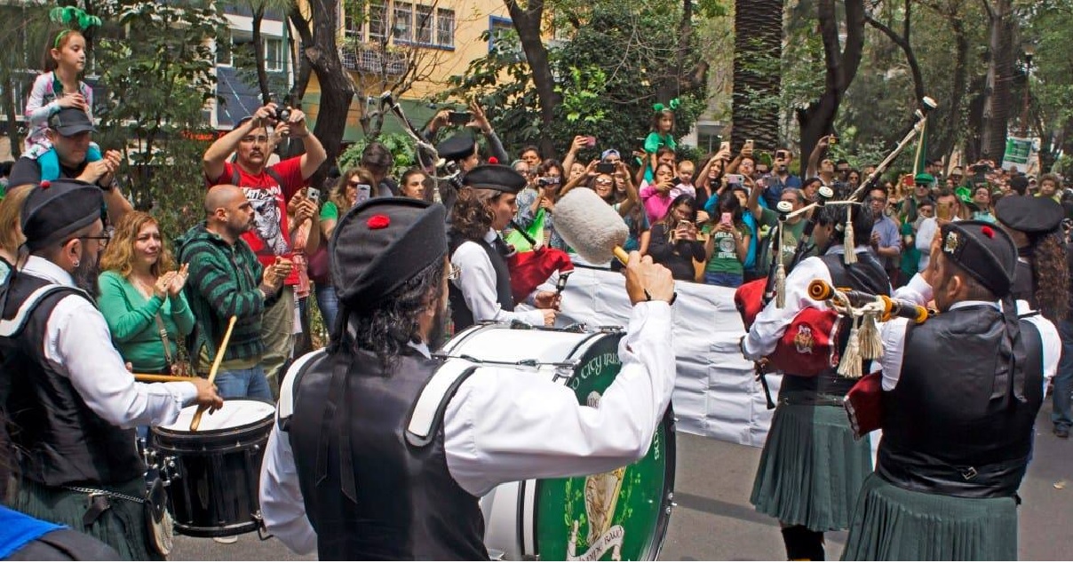 Las tradiciones del día de San Patricio y su festejo en México