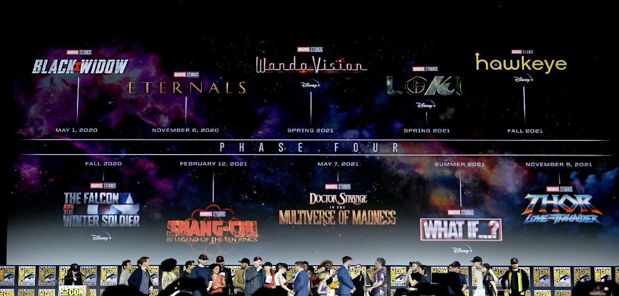 Estas son las fechas de estreno para la fase 4 de Marvel Studios