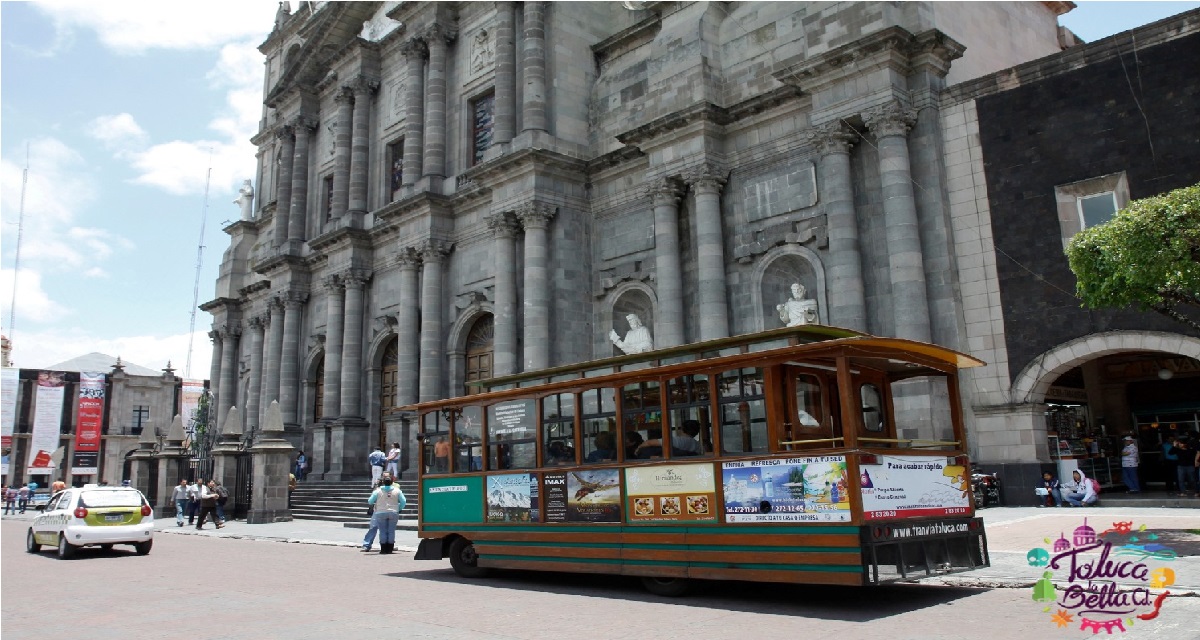 Viaja en el Tranvía de Toluca y conoce la historia de la ciudad