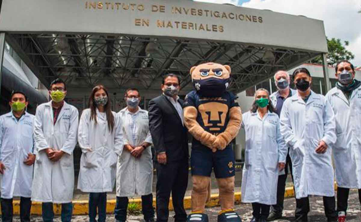 UNAM: Investigadores crean cubrebocas que mata al COVID-19