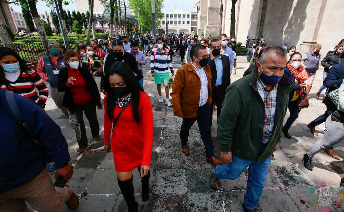 Edomex municipios donde se realizará el simulacro del 19 de septiembre.