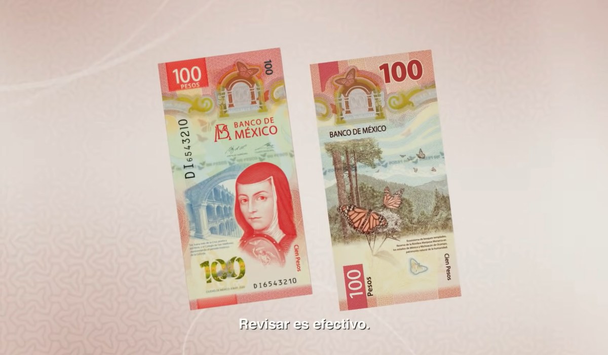 Este es el billete de $100 pesos que se vende en más de $6 mil pesos