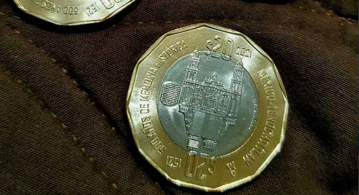 ¿Tienes esta moneda de 20 pesos?, dónde venderla hasta en 22 mil pesose