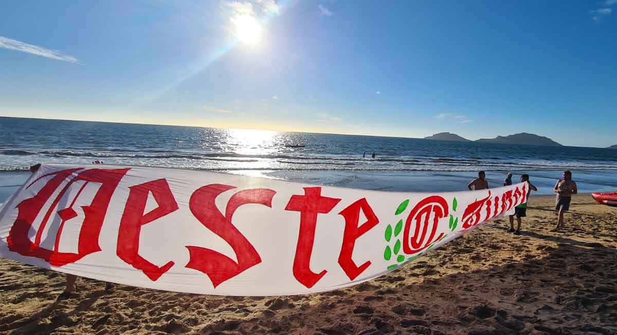 aficionados del toluca fc en playas de mazatlán sinaloa
