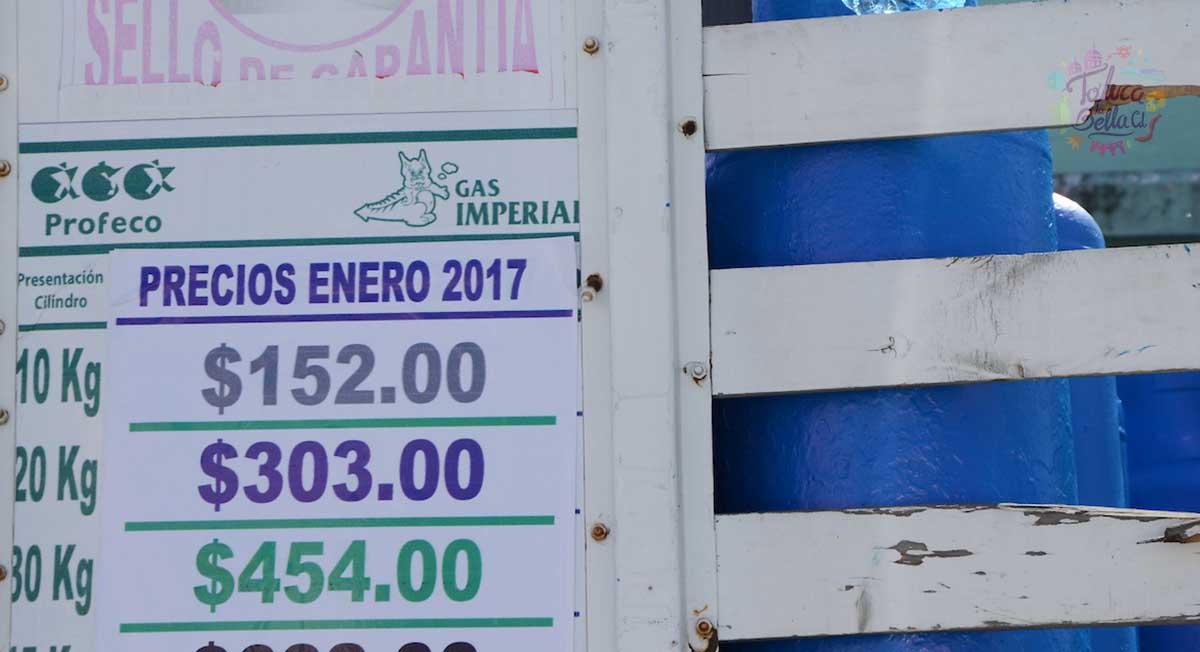 Precio del Gas LP en Toluca ¿Cuánto costará esta semana?