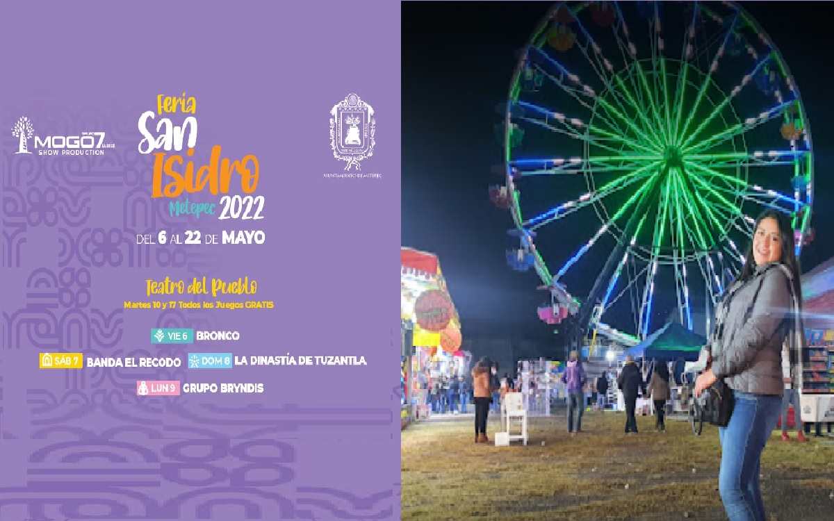 Cartelera Oficial de la Feria de Metepec 2022