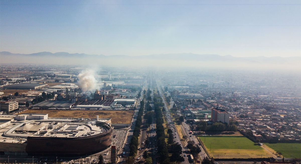 Mala calidad del aire en Toluca y alrededores