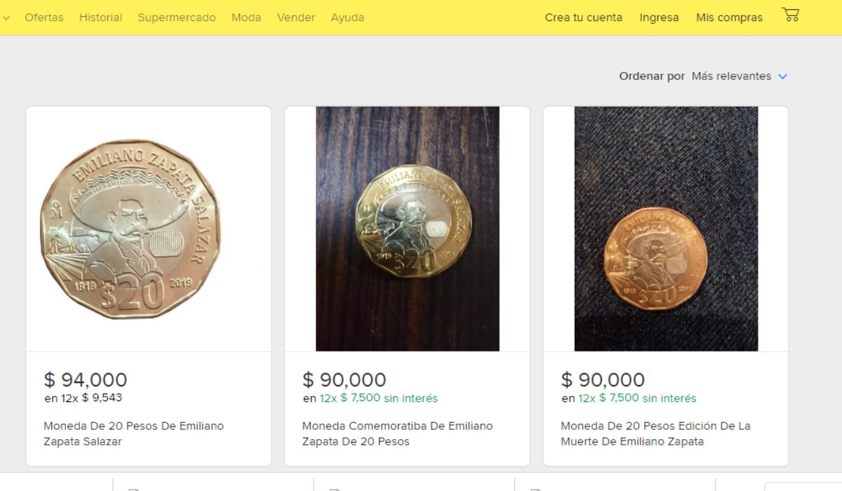 ¿Dónde vender la moneda conmemorativa de $20 pesos hasta en $90 mil?