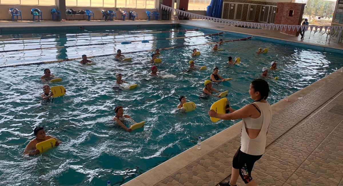Clases de natación en Multideportivo San Mateo Atenco