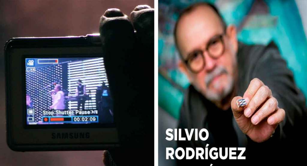 Silvio Rodriguez en el zócalo CDMX