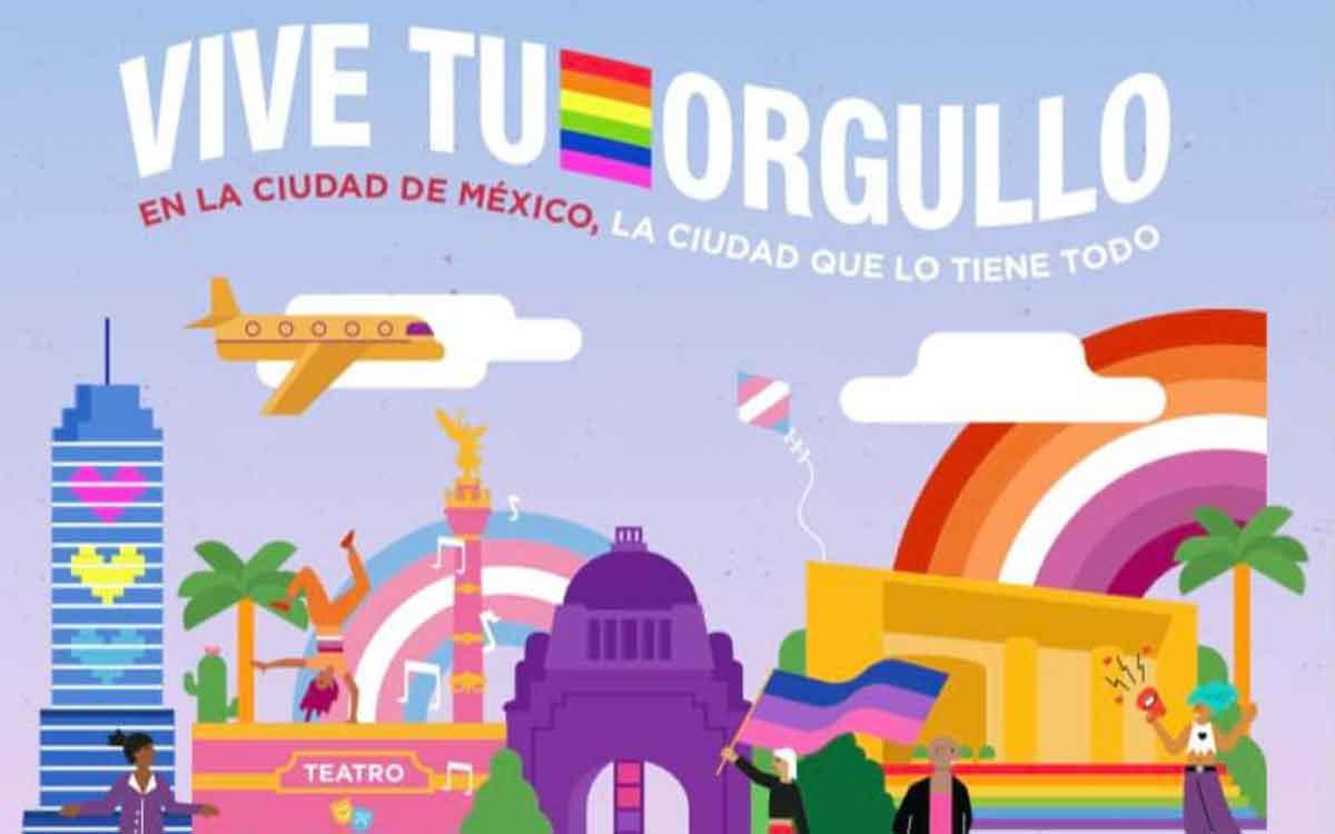 cartel de la marcha pride en mexico 2022
