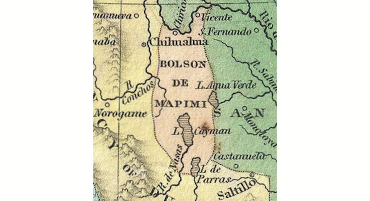 Mapas antiguos de México 1827