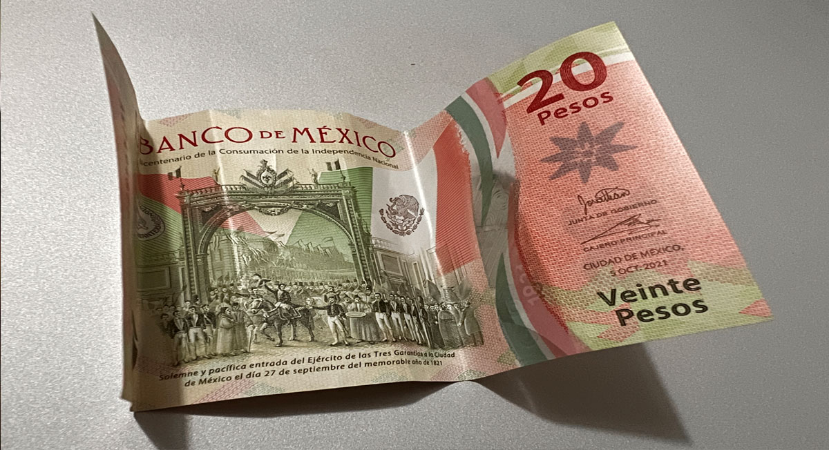 ¿En qué fecha dejará de circular el billete conmemorativo de 20 pesos?