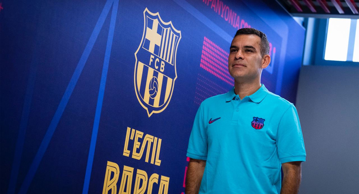 Rafa Márquez como nuevo entrenador del club Barcelona