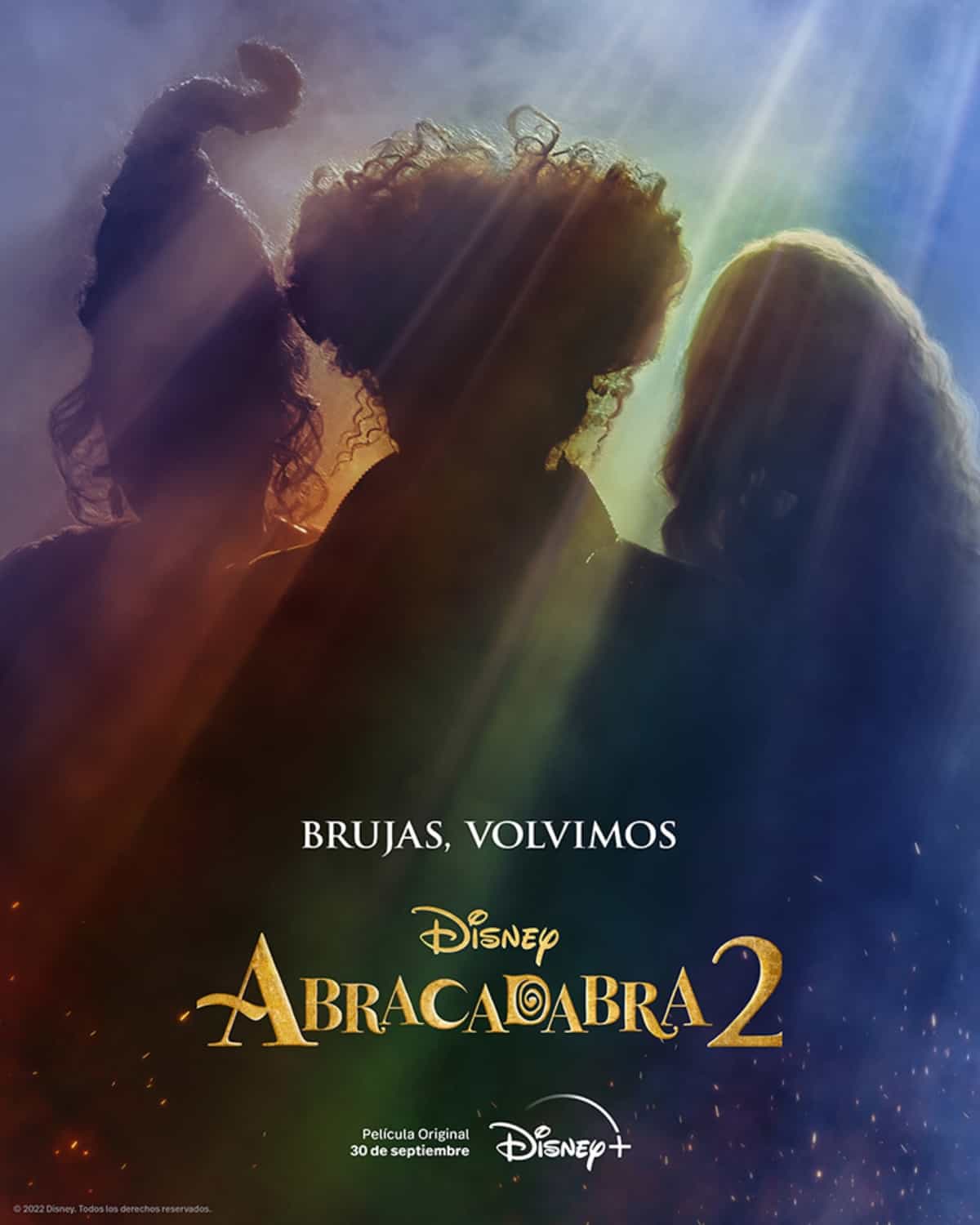 Cartel de la nueva pelí­cula Hocus Pocus 2