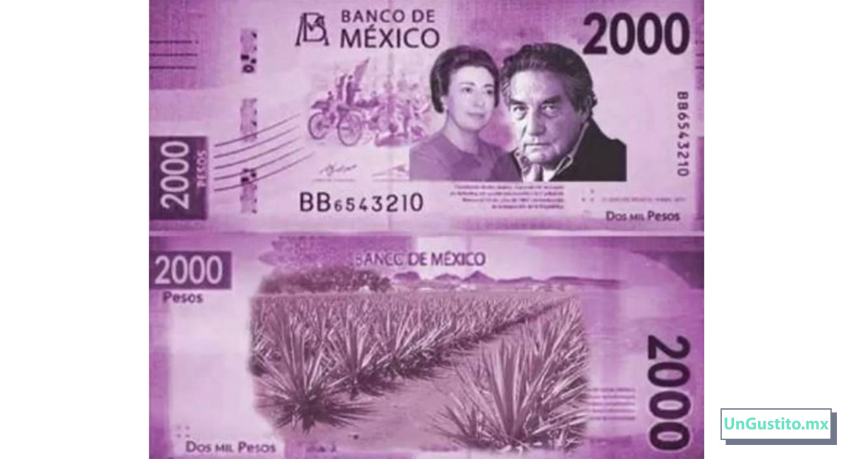 Billete de 2 mil pesos