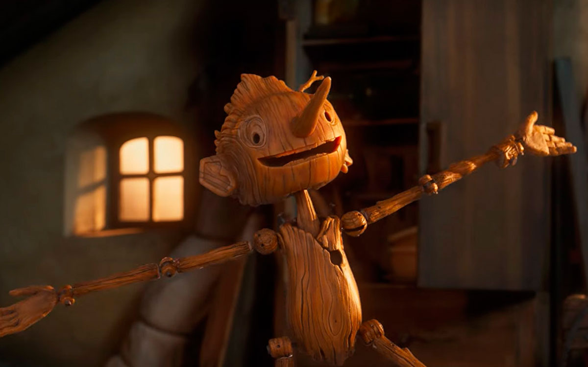 Netflix lanza primer tráiler de la película Pinocho de Guillermo del Toro