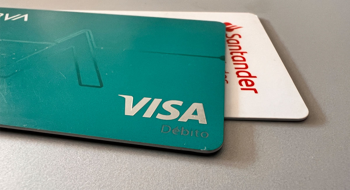 tarjeta de crédito visa de bbva y santander
