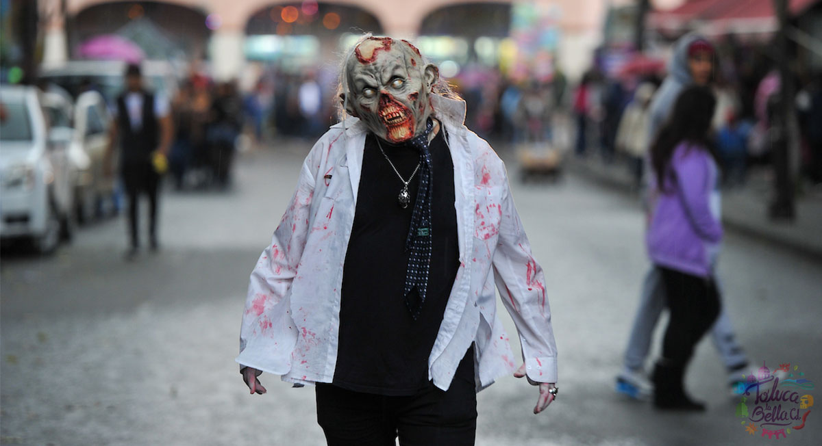 Escapa de los muertos vivientes en el Zombie Fest CDMX 2022