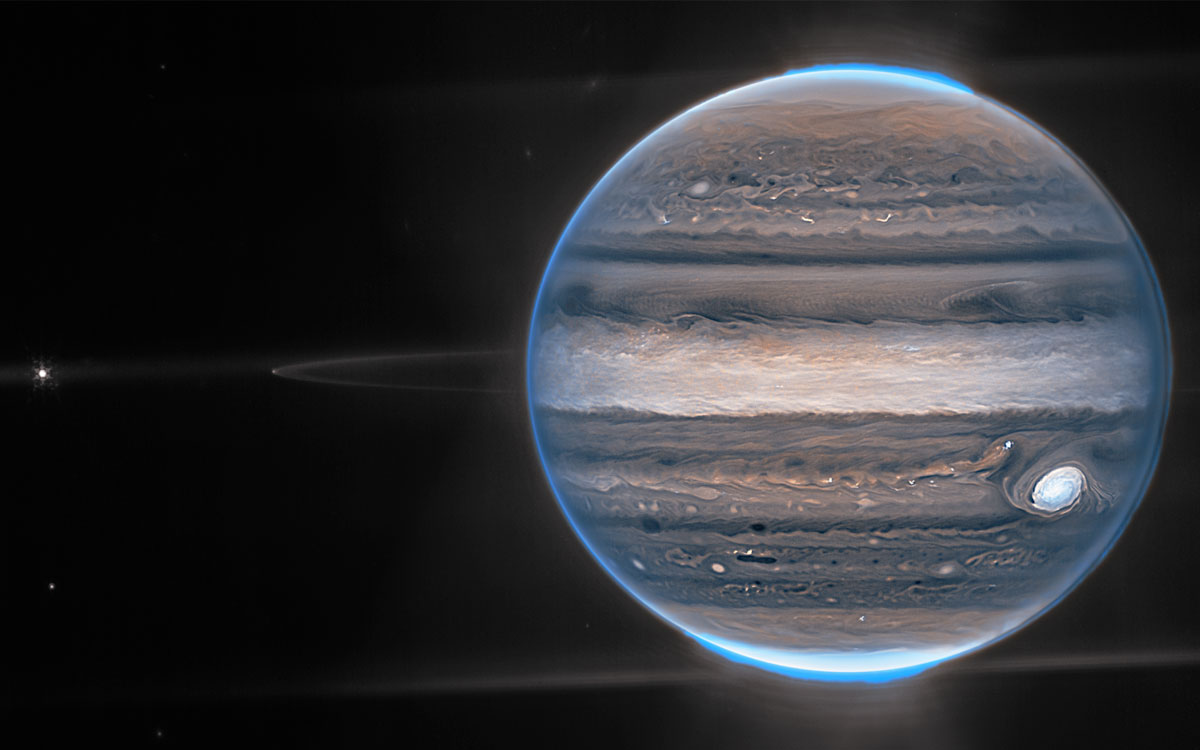 Júpiter, más hermoso que nunca. Así se ven las nuevas imágenes reveladas por la NASA y James Webbe
