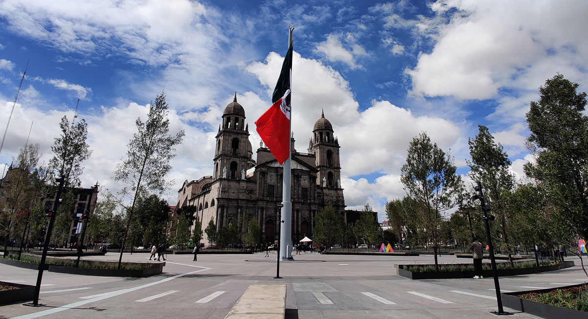 ¡Es hermosa! Ya puedes visitar la renovada Plaza de Los Mártires en Toluca