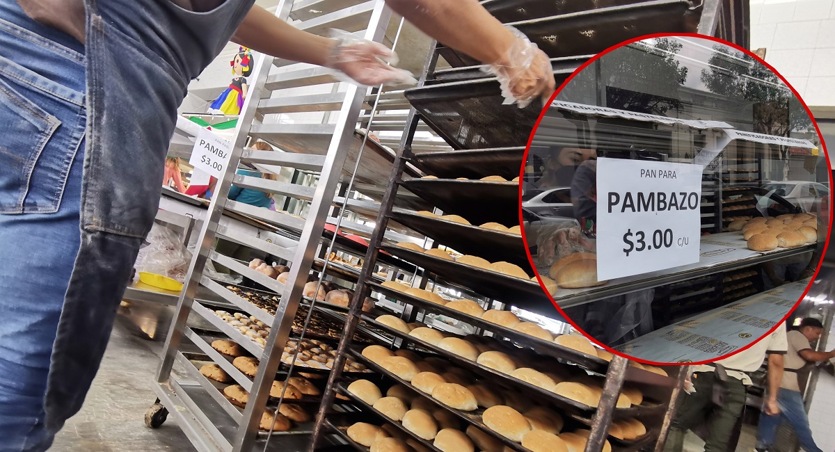 Filas enormes en las panaderías por pedidos del 15 de septiembre
