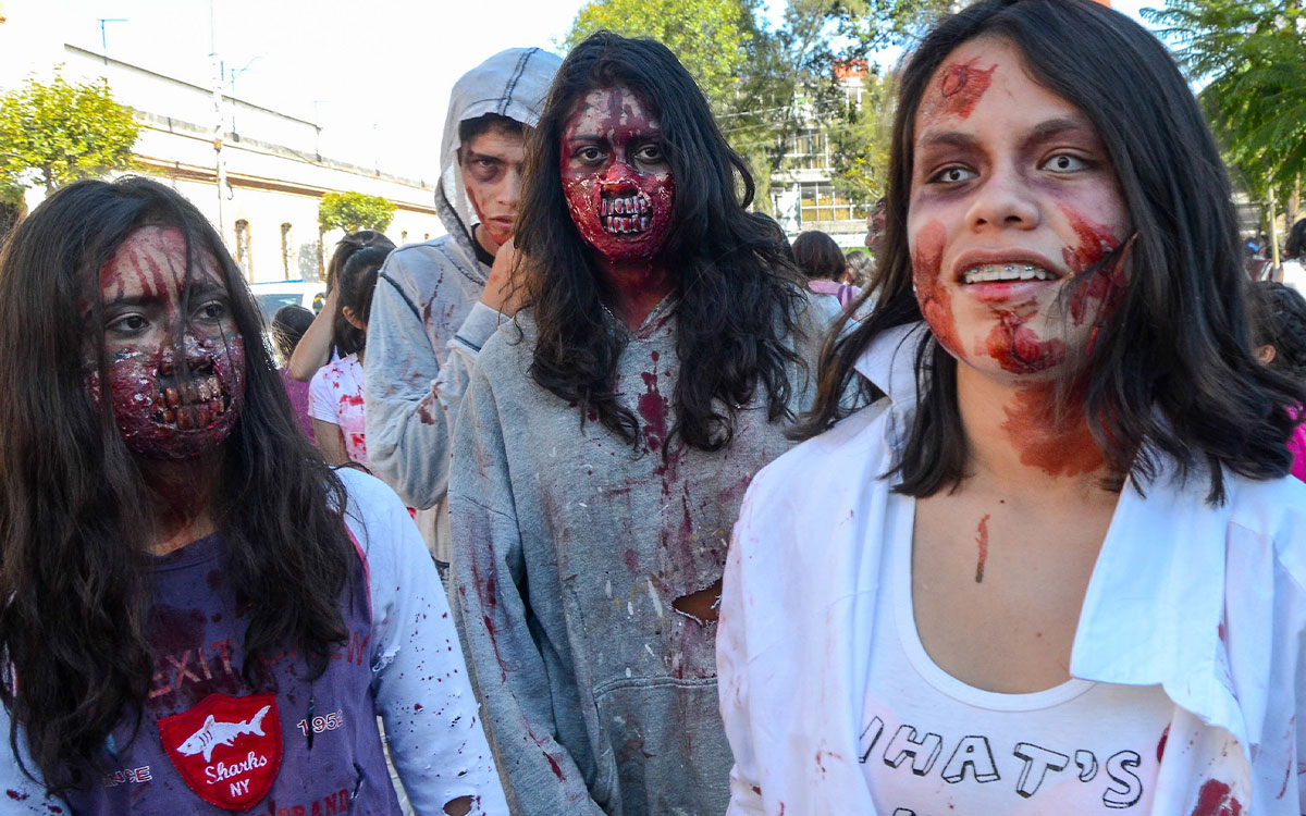 ¡Cuida tu cerebro! Pues todo está listo para la Marcha Zombie de Toluca 2022