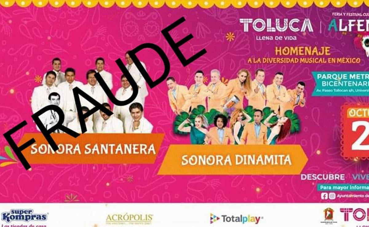 Poster de la Feria del Alfeñique en Toluca