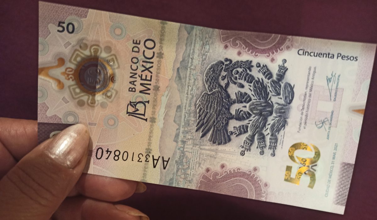 Pagan $700 mil a la persona que tenga este billete de $50 del ajolote