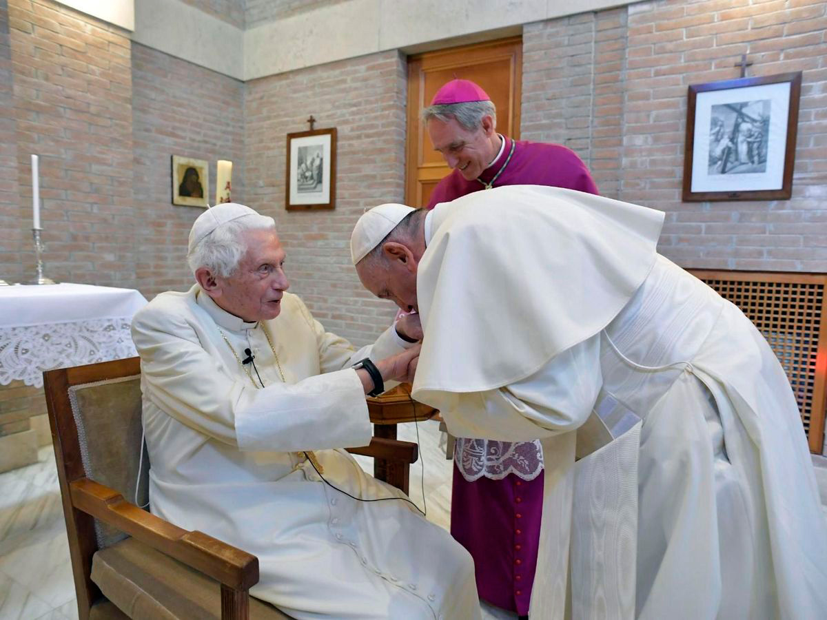 Actualidad salud de Benedicto XVI