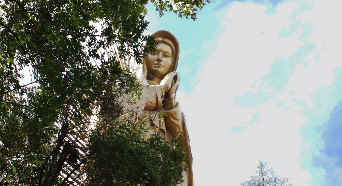 La Virgen de Guadalupe más grande del mundo se encuentra en el Edomex