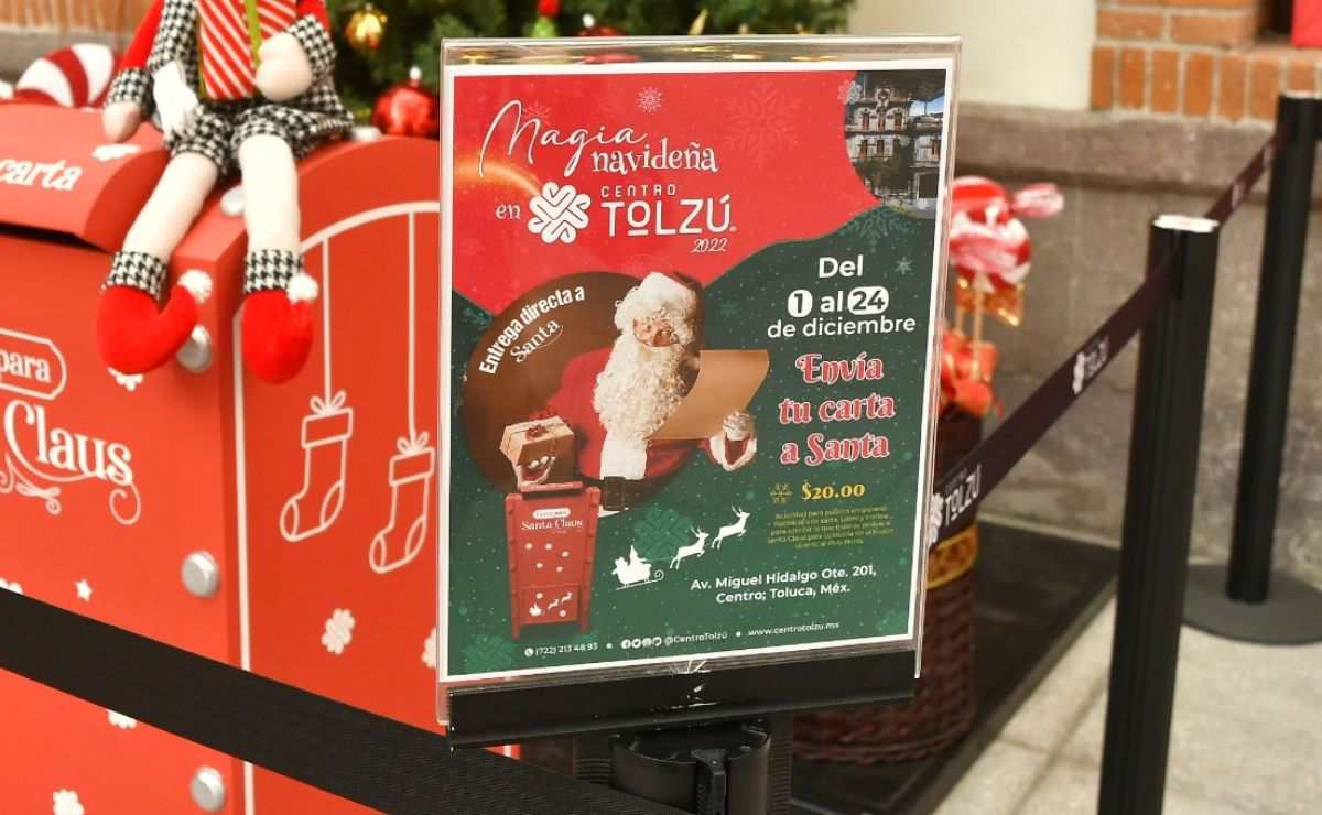 Así­ puedes mandar tu carta a Santa Claus en Toluca