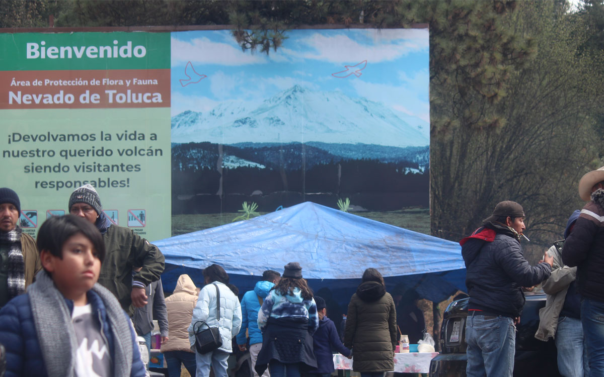 Ya será para el próximo año. Autoridades cierran el acceso al Nevado de Toluca en plena temporada turística