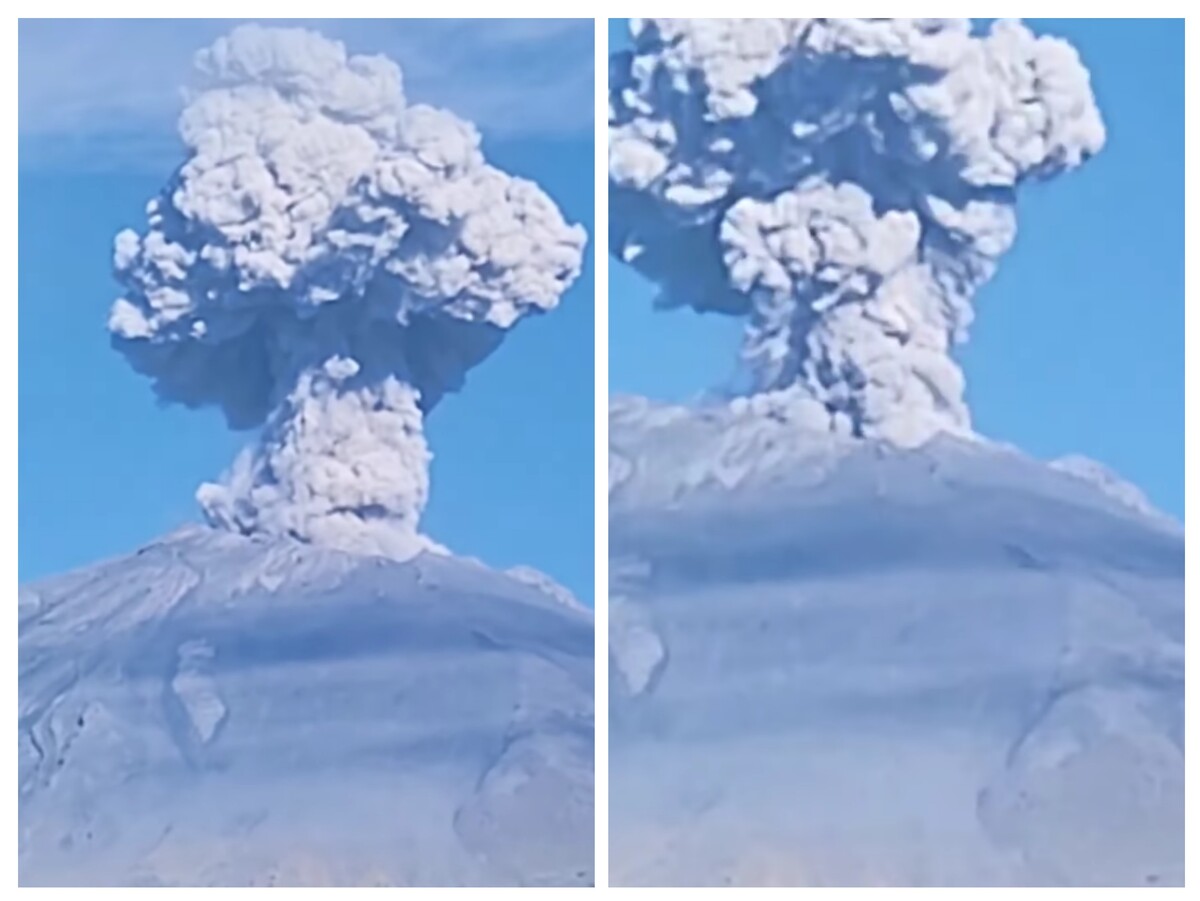 ¿Cómo está el Popocatépetl actualmente? ¡Toma tus precauciones por explosión!