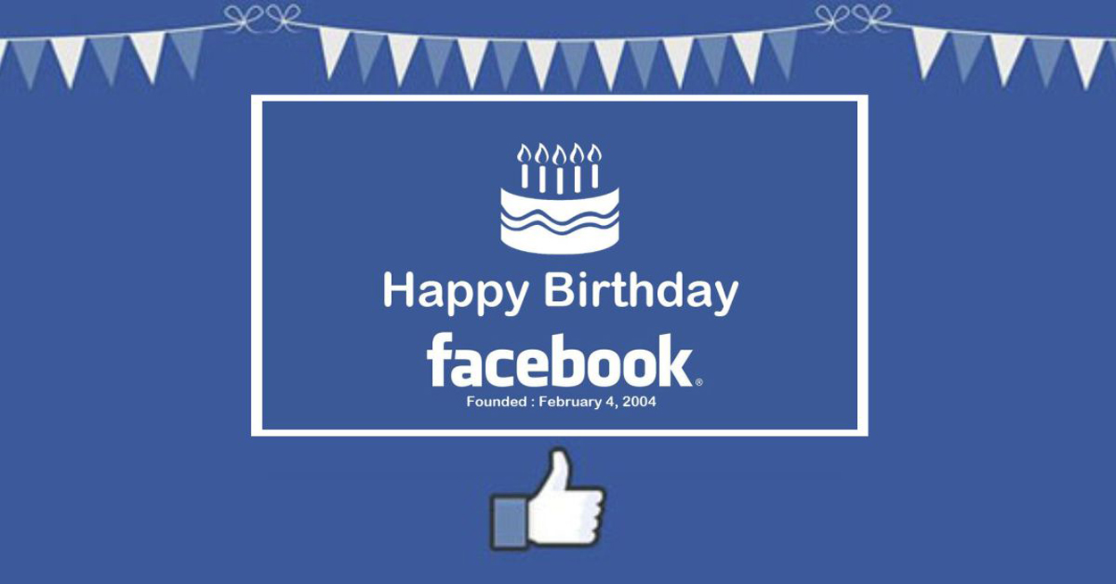 Aniversario de la creación de Facebook
