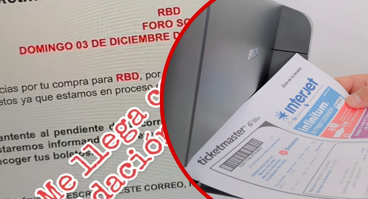 ¿Ticketmaster te envió un correo para validar tu compra de RBD?