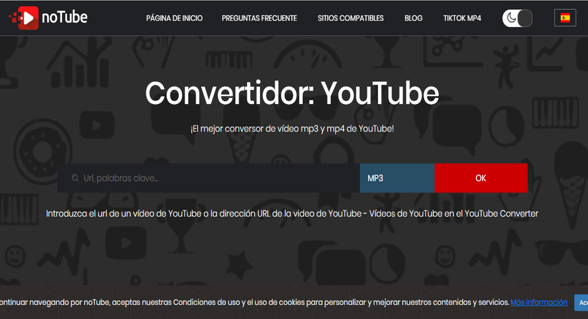 Youtube a mp3 noTube