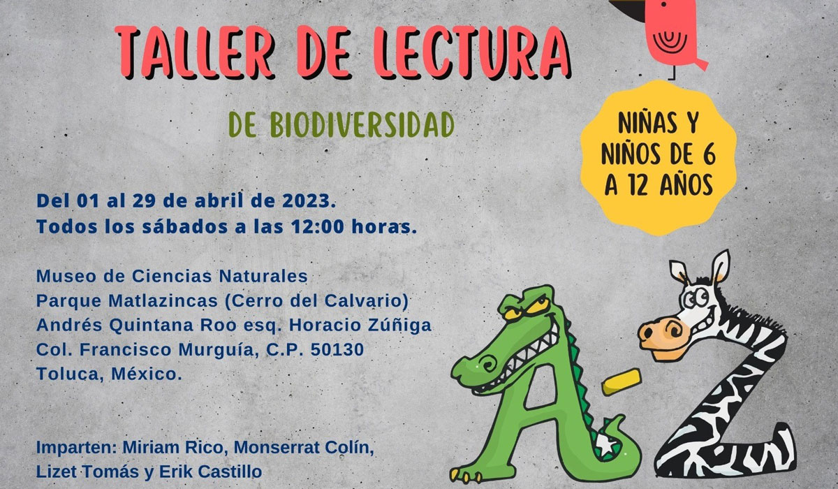 Checa los detalles del Taller sobre Biodiversidad y avistamiento de aves en Toluca 2023. ¡Convierte tu fin de semana en algo inolvidable!