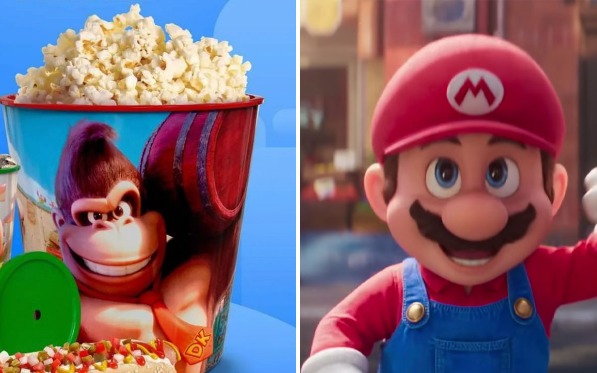 Palomera Super Mario Bros, así serán los coleccionables de Cinépolis y Cinemexe
