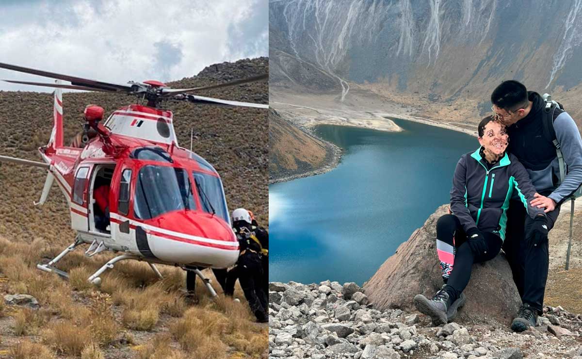 Turista regresa nuevamente al Nevado de Toluca dónde sufrió un accidente: Lo llaman aferradoe