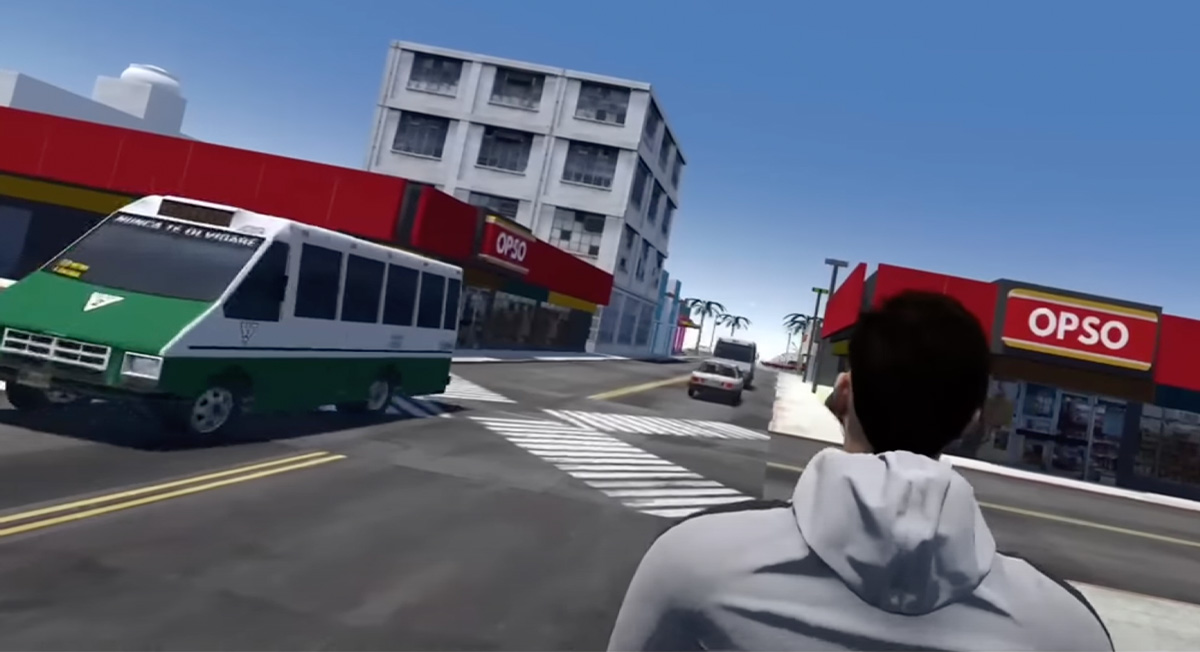 ¡Pa los gamers! Joven se hace viral por crear versión mexa de Grand Theft Auto