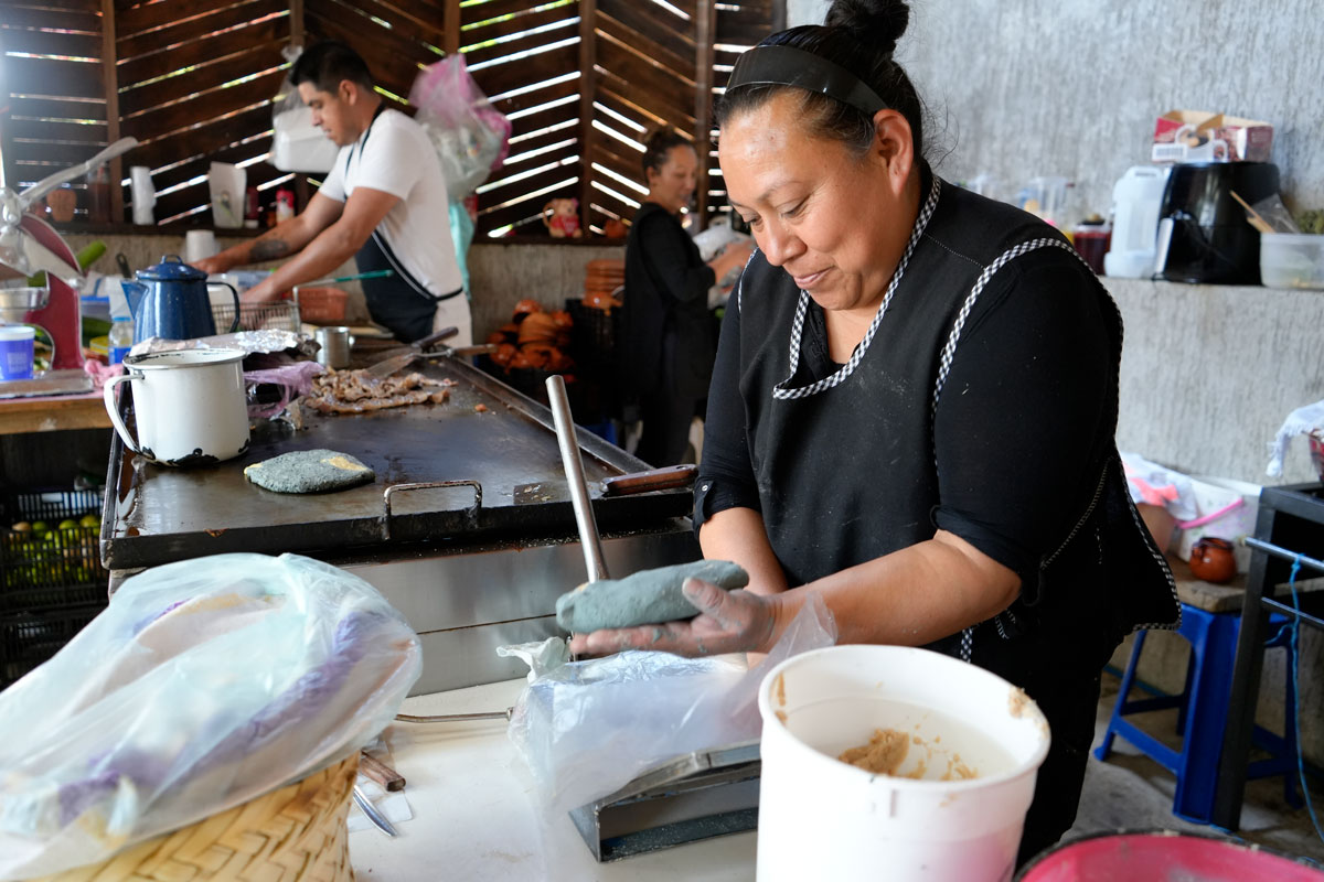 garnachas en toluca y metepec en las gorditas el capulín