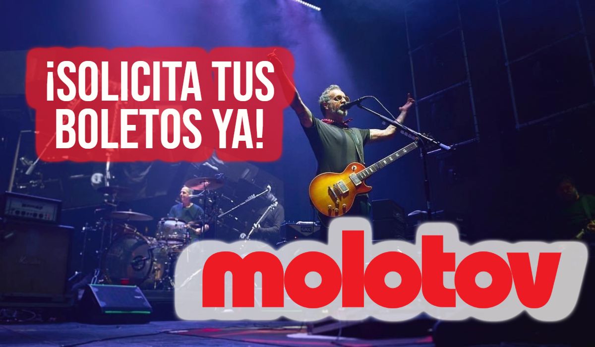 ¡Solicita ya tus boletos para ver a Molotov gratis en Toluca!, Aquí­ te decimos cómo