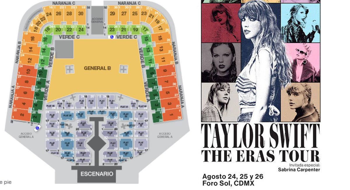 ¡Confirmado! Taylor Swift en México: Link de registro y precio de los boletos