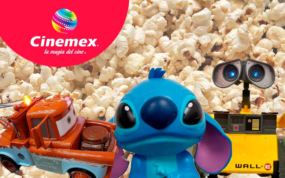 ¡Son preciosas! Conoce las 6 palomeras Cinemex por los 100 Años de Disney en lo que va del 2023